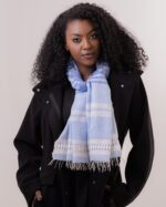Blue Nile Handwoven Shawl